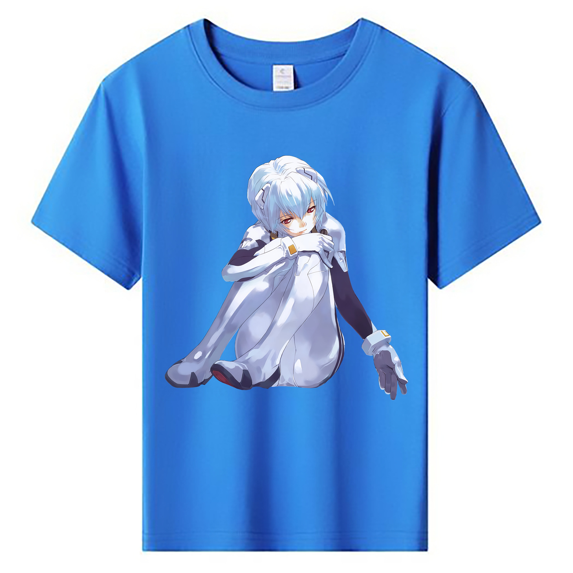 （画像用） EVA 新世紀エヴァンゲリオン 綿100％キッズTシャツ（フロントプリント）